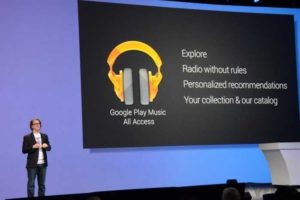 Google lancia All Access, la musica in streaming per dispositivi Android