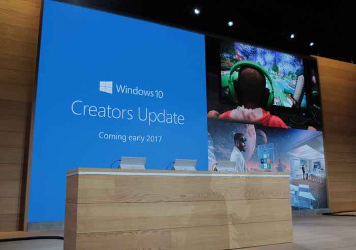 Windows 10, Creators Update: slitta l'aggiornamento