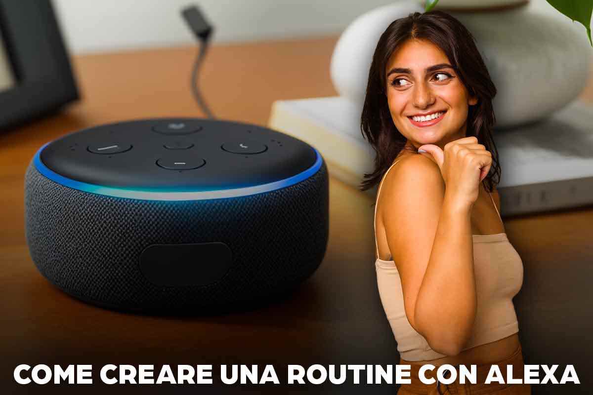 Come impostare la routine con Alexa