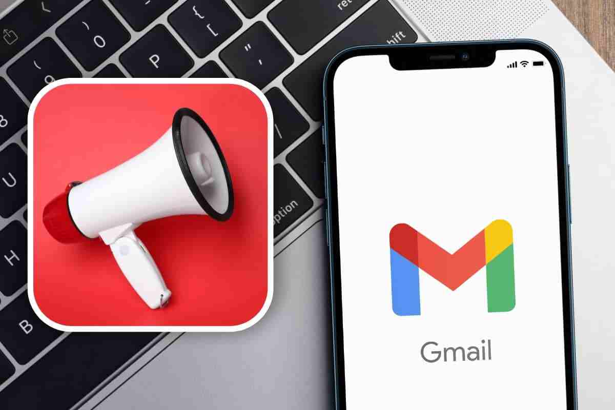 Gmail annuncio