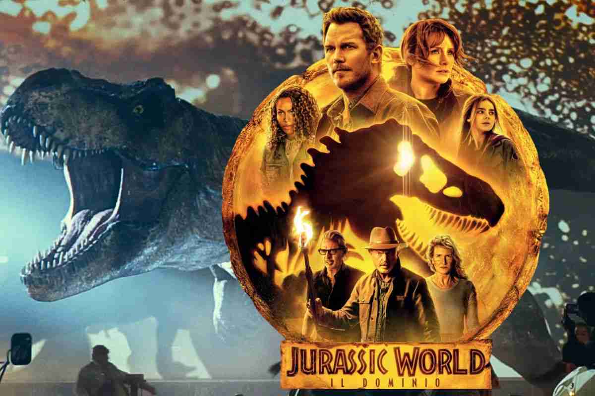 Il T Rex simbolo della saga di Jurassic Park