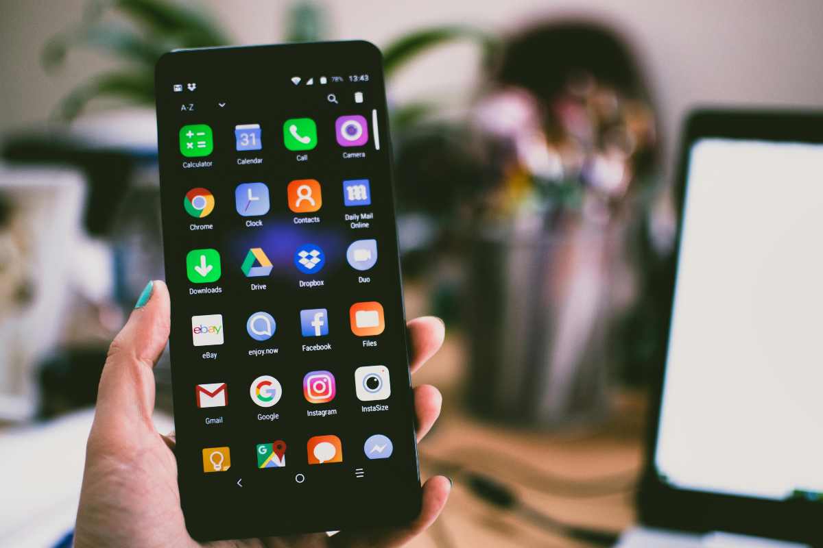 Tasto segreto smartphone