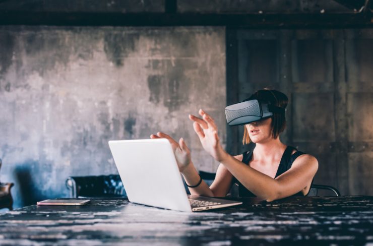 come lavorare con il visore vr