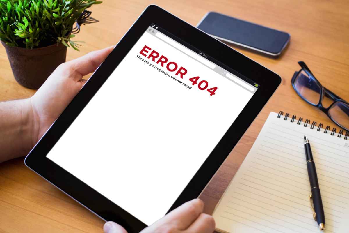 Errore 404