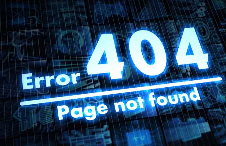 Errore 404
