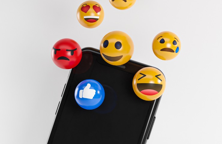 Rappresentazione plastica delle emoji 