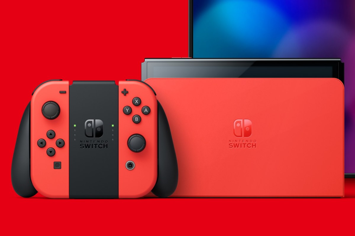 nintendo switch rossa