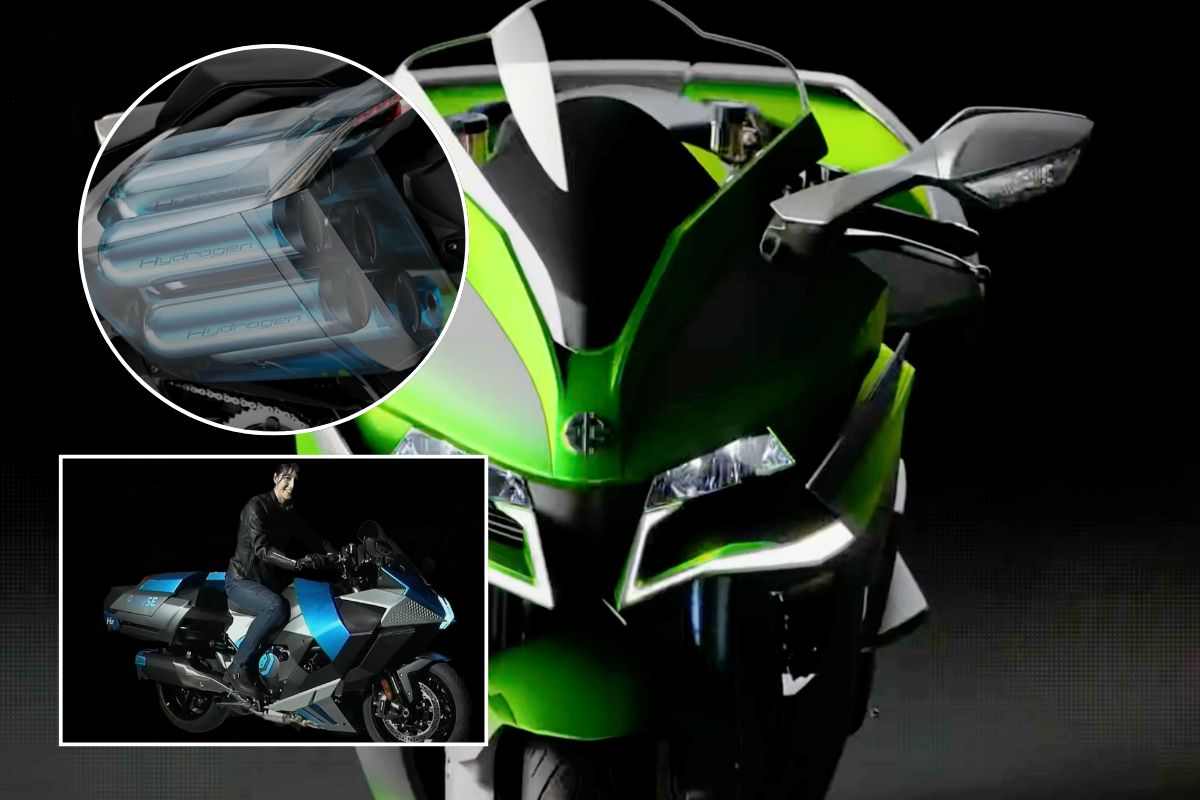 Moto alimentata a idrogeno